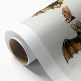 Romanticism Art: Plecotus Bat Scientific Illustration