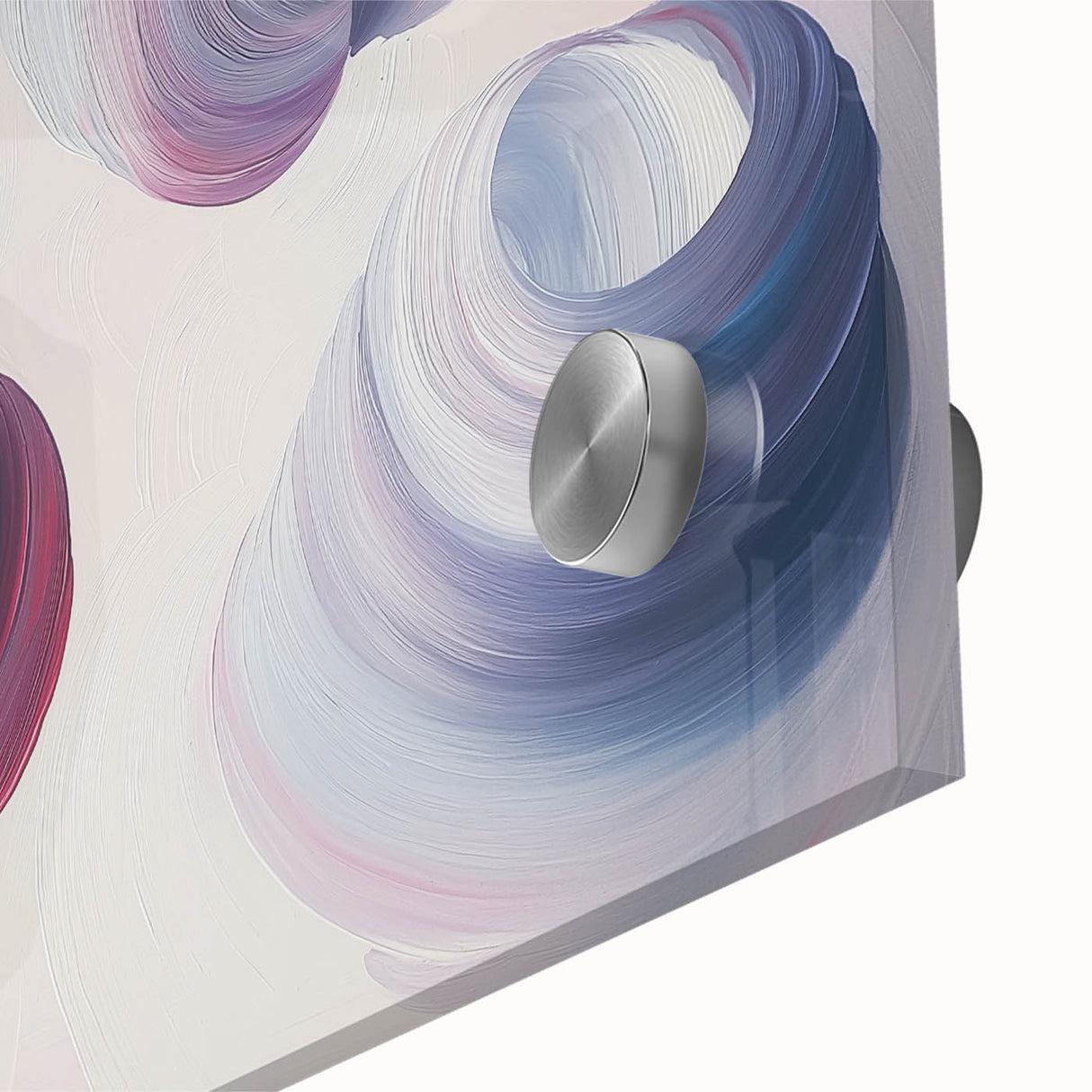 Serene Swirl Abstract Wall Art – Modern Canvas & Framed Print