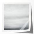 Abstract landscape canvas print showcasing vibrant colors and dynamic shapes, designed for modern decor, displayed in a glossy mockup setting for visual appeal.