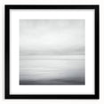 Abstract landscape framed in a sleek black mat, showcasing vibrant colors and dynamic shapes that evoke a modern artistic feel for home decor. Perfect for enhancing interior spaces with a contemporary touch.