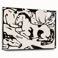 Expressionist Art - Resting Horses by Franz Marc