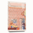 Impressionist Interior Wall Art - Vuillard’s Pink Wallpaper Scene Print