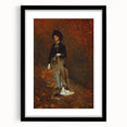 Realism Art Print - Autumn by Winslow Homer, Elegant Fall Scene