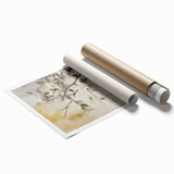 Minimalist Floral Living Room Wall Art – Modern Canvas & Prints
