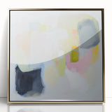 Modern Abstract Wall Art – Playful Pastel Color Canvas Print