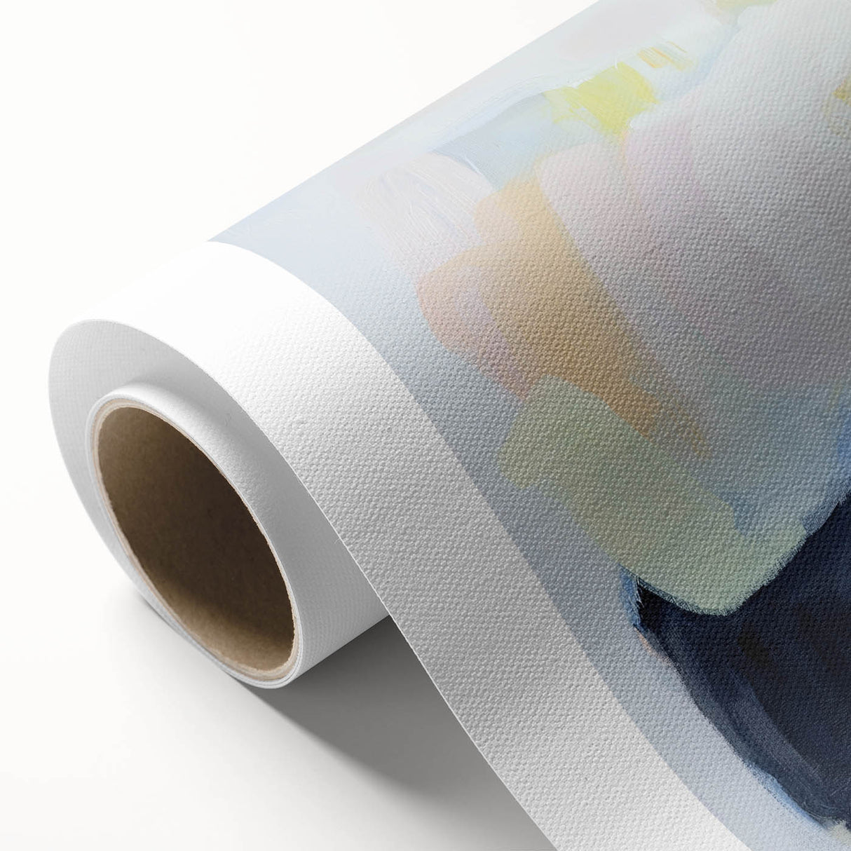 Modern Abstract Wall Art – Playful Pastel Color Canvas Print