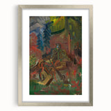 Expressionist Art - Resting Huntsman by Arnold Peter Weisz-Kubínčan