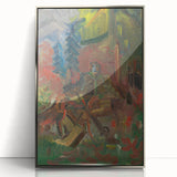 Expressionist Art - Resting Huntsman by Arnold Peter Weisz-Kubínčan