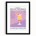 Extra large abstract art print featuring a textured mix of vibrant colors, displayed in a black frame.