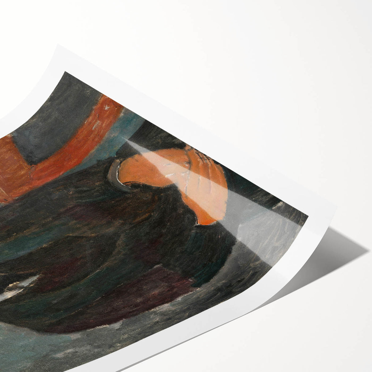 Expressive Portrait Wall Art - Modigliani’s Modern Figurative Decor