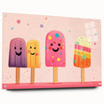 Colorful Ice Cream Girls Room Wall Art – Kids Room Art Print