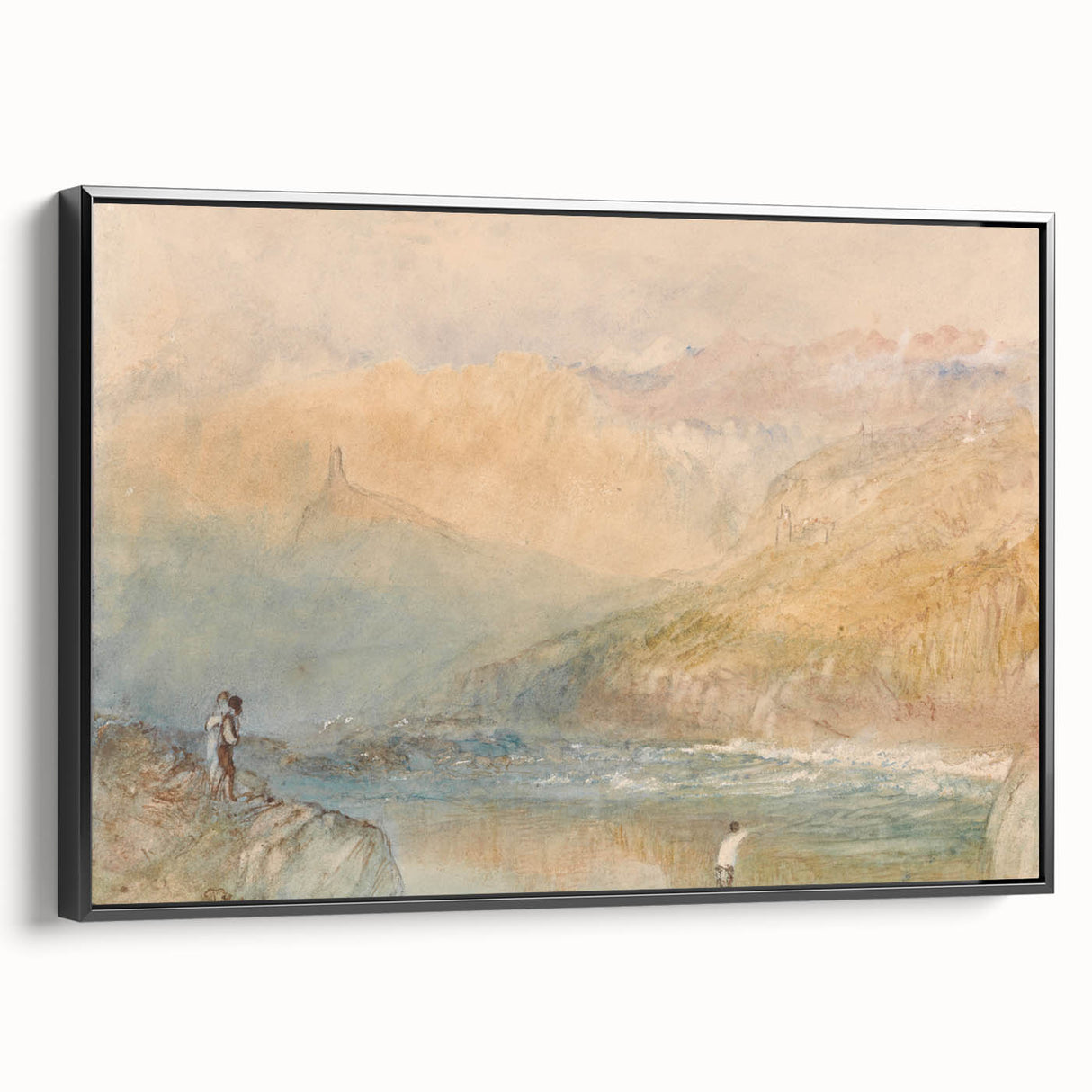 Romanticism Art: Serene Landscape of the Moselle