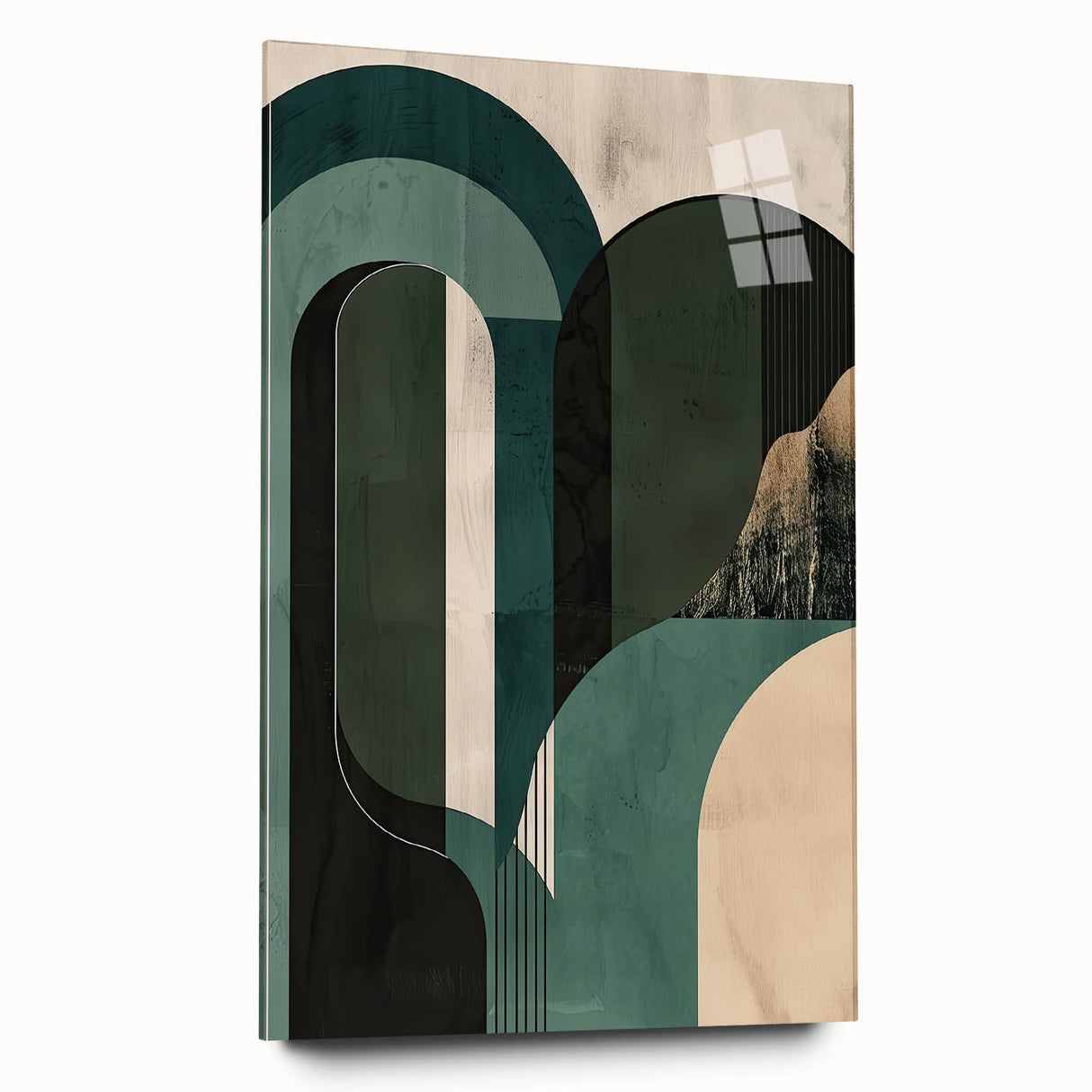 Geometric Flow - Canvas Art for Dining Area