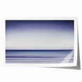 Abstract landscape art print in vibrant shades of blue and green, showcasing fluid shapes and textures, rolled and ready for display in a protective tube. Ideal for modern home decor and art enthusiasts seeking unique wall art options.