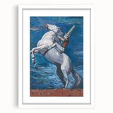 Expressionist Art - Rider by the Seashore by Cyprián Majerník