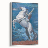 Expressionist Art - Rider by the Seashore by Cyprián Majerník