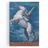 Expressionist Art - Rider by the Seashore by Cyprián Majerník