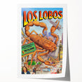 Los Lobos 1998 Concert Poster – Retro Music Wall Art