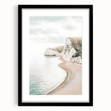 Extra large abstract art print featuring vibrant summer hues on textured canvas, ideal for living room decor.
