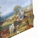 Famous Romantic Era Art: Lord Rivers' Stud Farm by Jacques–Laurent Agasse