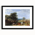 Famous Romantic Era Art: Lord Rivers' Stud Farm by Jacques–Laurent Agasse