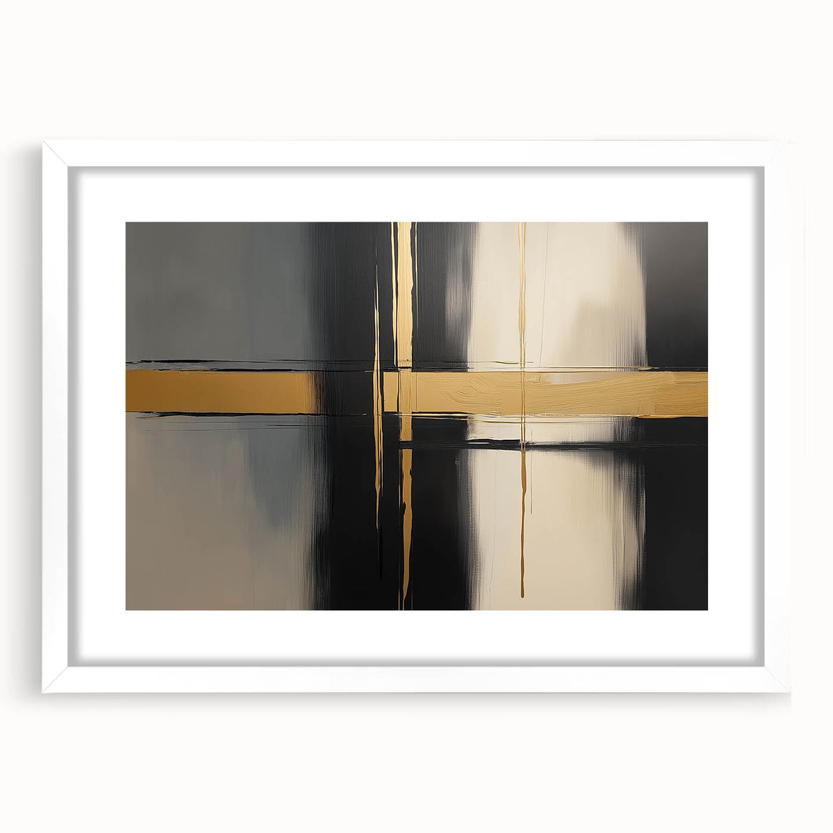 Luxe Minimalist Abstract Wall Art – Modern Canvas & Framed Print