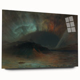 Famous Romantic Era Art: Aurora Borealis by Frederic Edwin Church