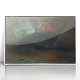 Famous Romantic Era Art: Aurora Borealis by Frederic Edwin Church