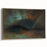 Famous Romantic Era Art: Aurora Borealis by Frederic Edwin Church
