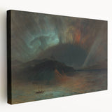 Famous Romantic Era Art: Aurora Borealis by Frederic Edwin Church