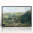 Impressionist Landscape - Jalais Hill, Pontoise by Camille Pissarro Print