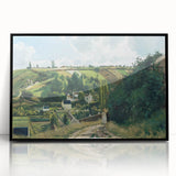 Impressionist Landscape - Jalais Hill, Pontoise by Camille Pissarro Print