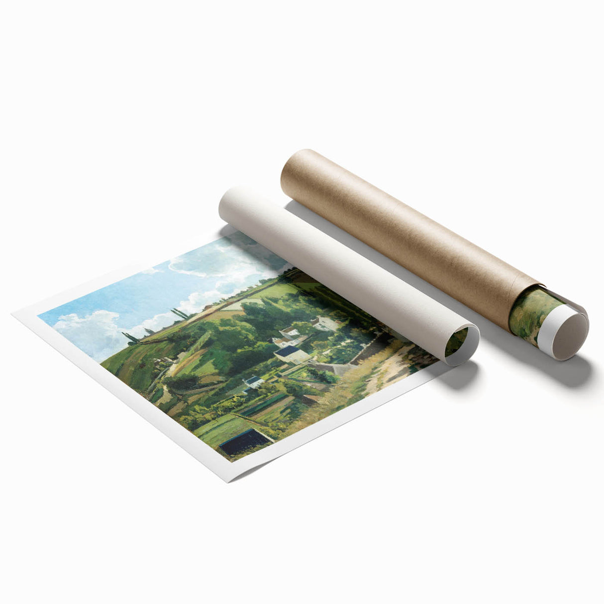 Impressionist Landscape - Jalais Hill, Pontoise by Camille Pissarro Print