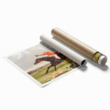 Romanticism Art: "Foxhunting: Encouraging Hounds" by J.F. Herring