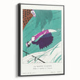 Bold Art Deco Wall Art – 1920s Surrealist Fashion Illustration Print