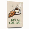 Acrylic glass print of assorted pastries in realistic style, using soft beige and cream tones.