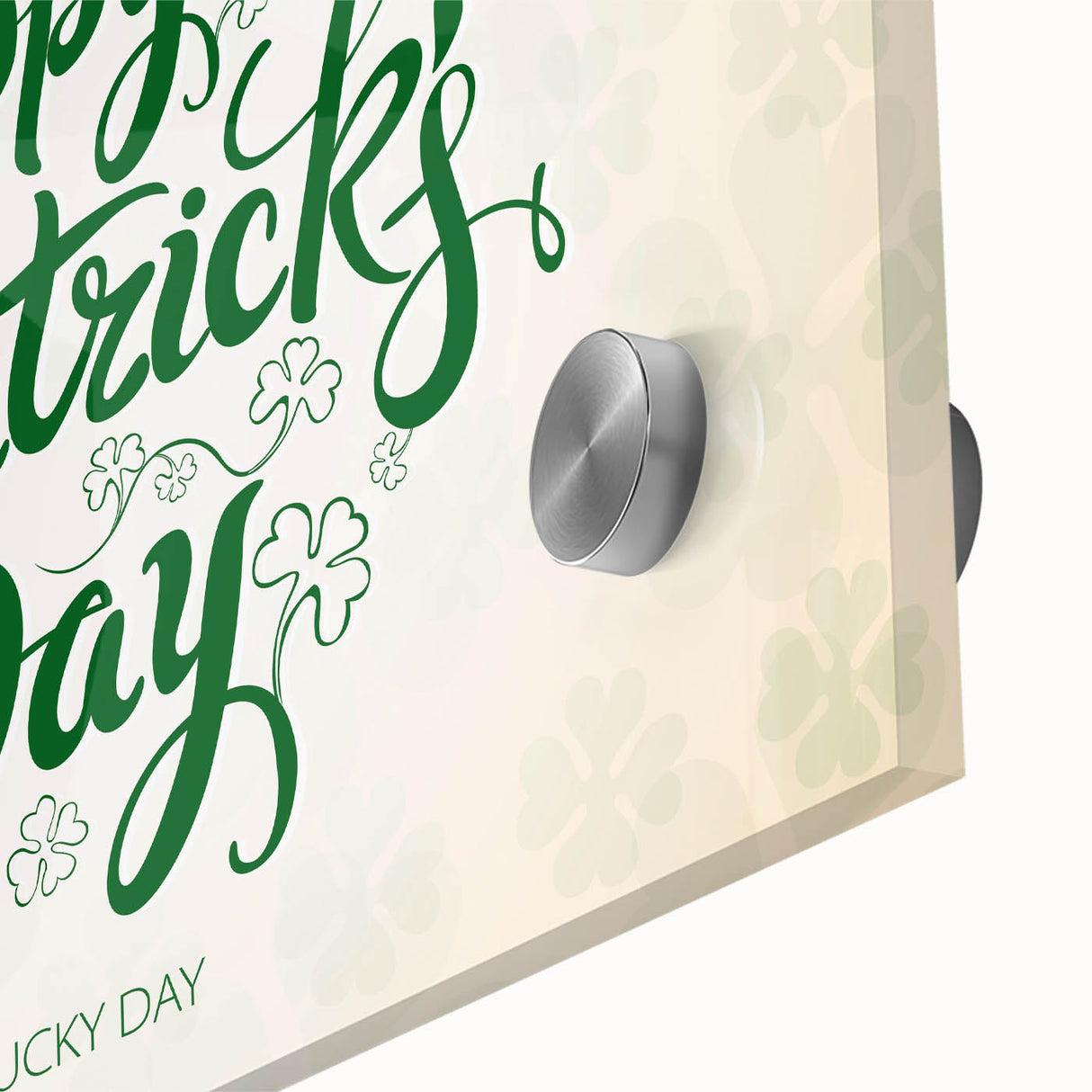 Happy St. Patrick’s Day - Irish Shamrock Wall Art
