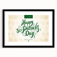 Happy St. Patrick’s Day - Irish Shamrock Wall Art