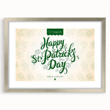 Happy St. Patrick’s Day - Irish Shamrock Wall Art