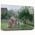 Apple Trees in Éragny, Sunny Morning - Idyllic Landscape by Camille Pissarro