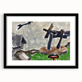 Modern Abstract Landscape - Art Print of Weather Vane by Arthur Dove