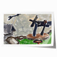 Modern Abstract Landscape - Art Print of Weather Vane by Arthur Dove