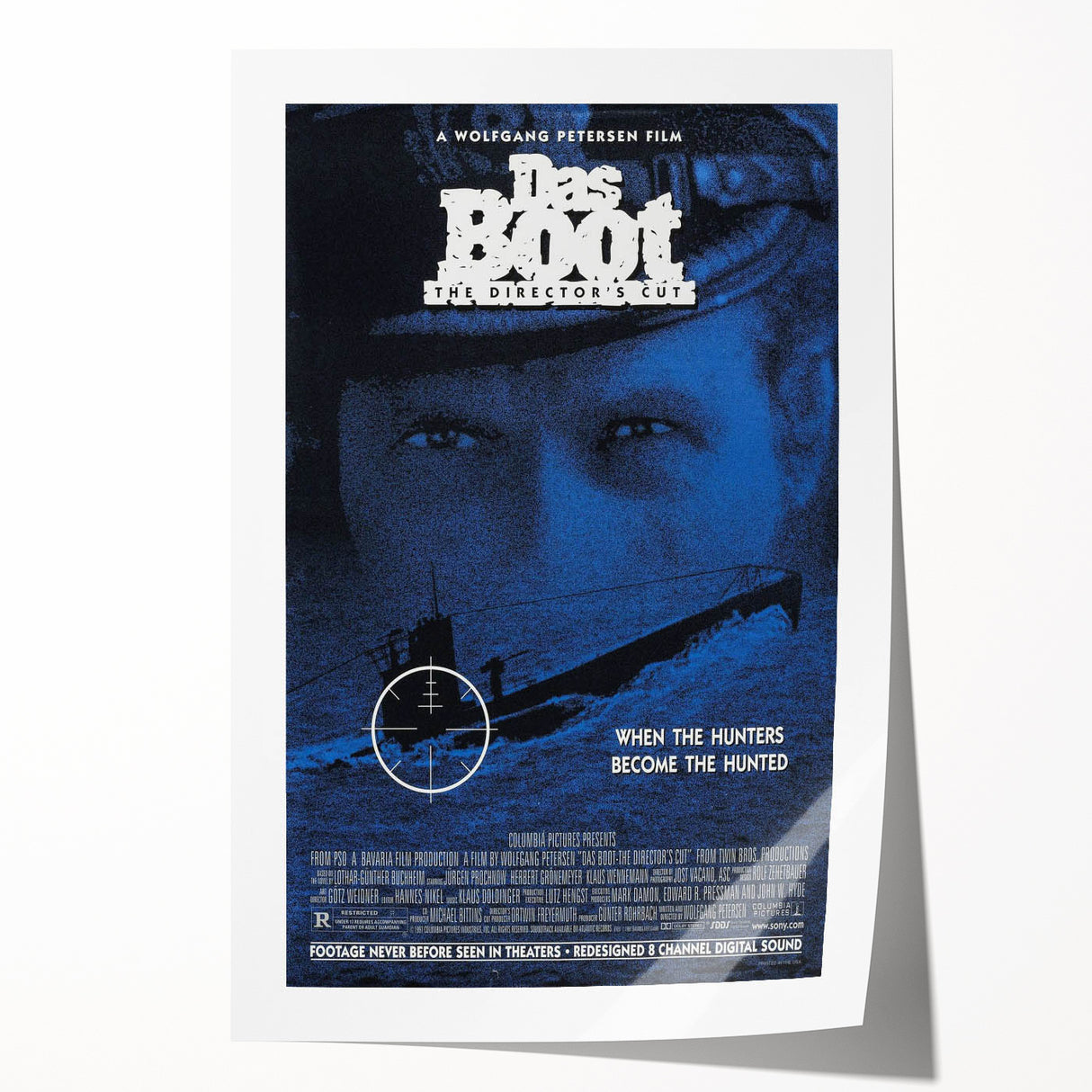 Retro Wall Art - Das Boot Director’s Cut Movie Poster