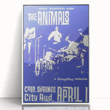 The Animals Retro Poster – Vintage Concert Wall Art Print