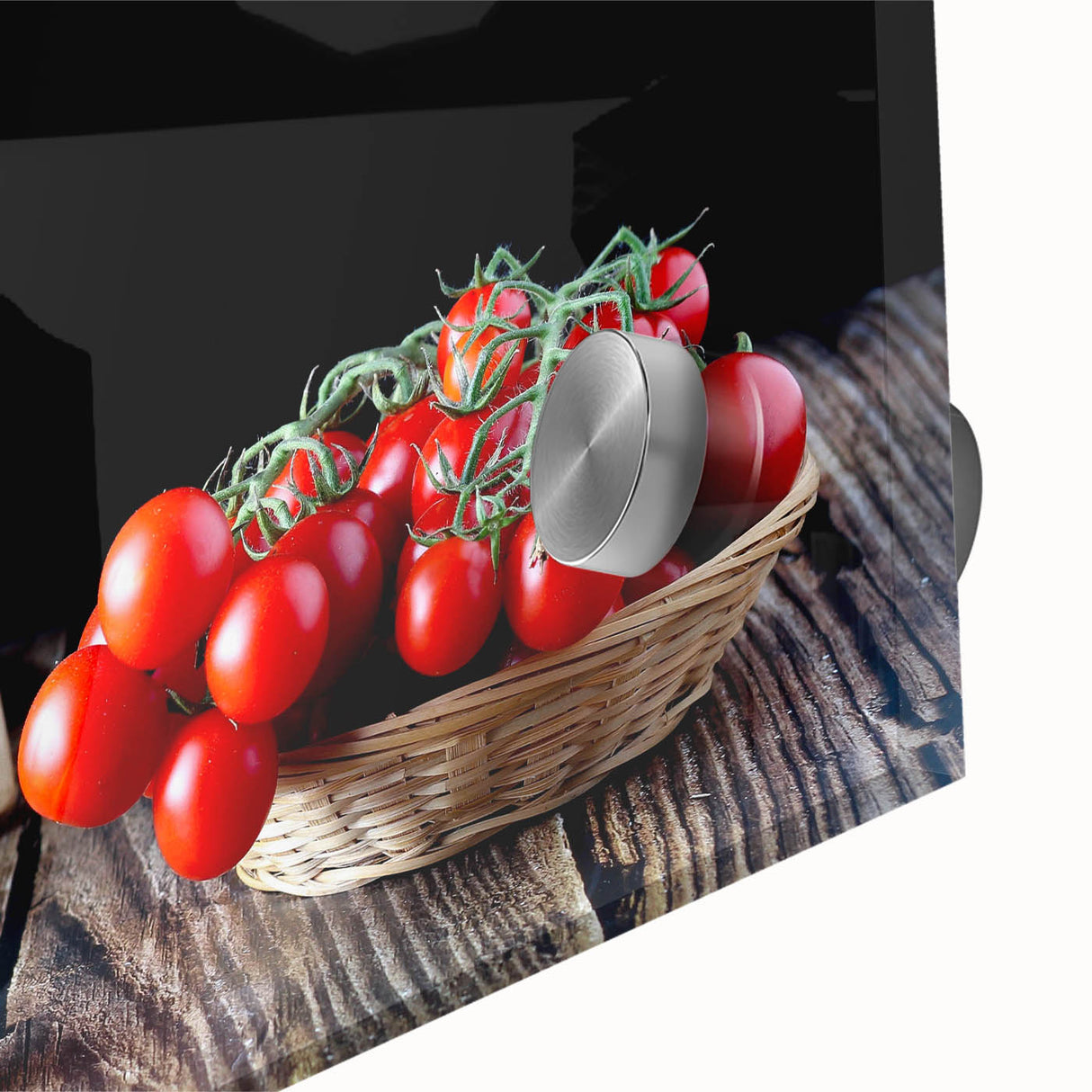 Rustic Tomato Kitchen Wall Art – Modern Canvas & Framed Print