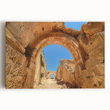 Large black and white acrylic print of an Ethiopian landscape, suitable for kitchen wall art.