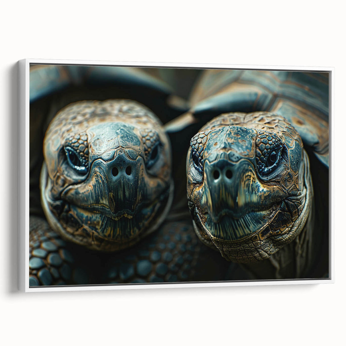 Framed canvas of vintage poster art featuring colorful Seychelles scenery, ideal for living room decor.