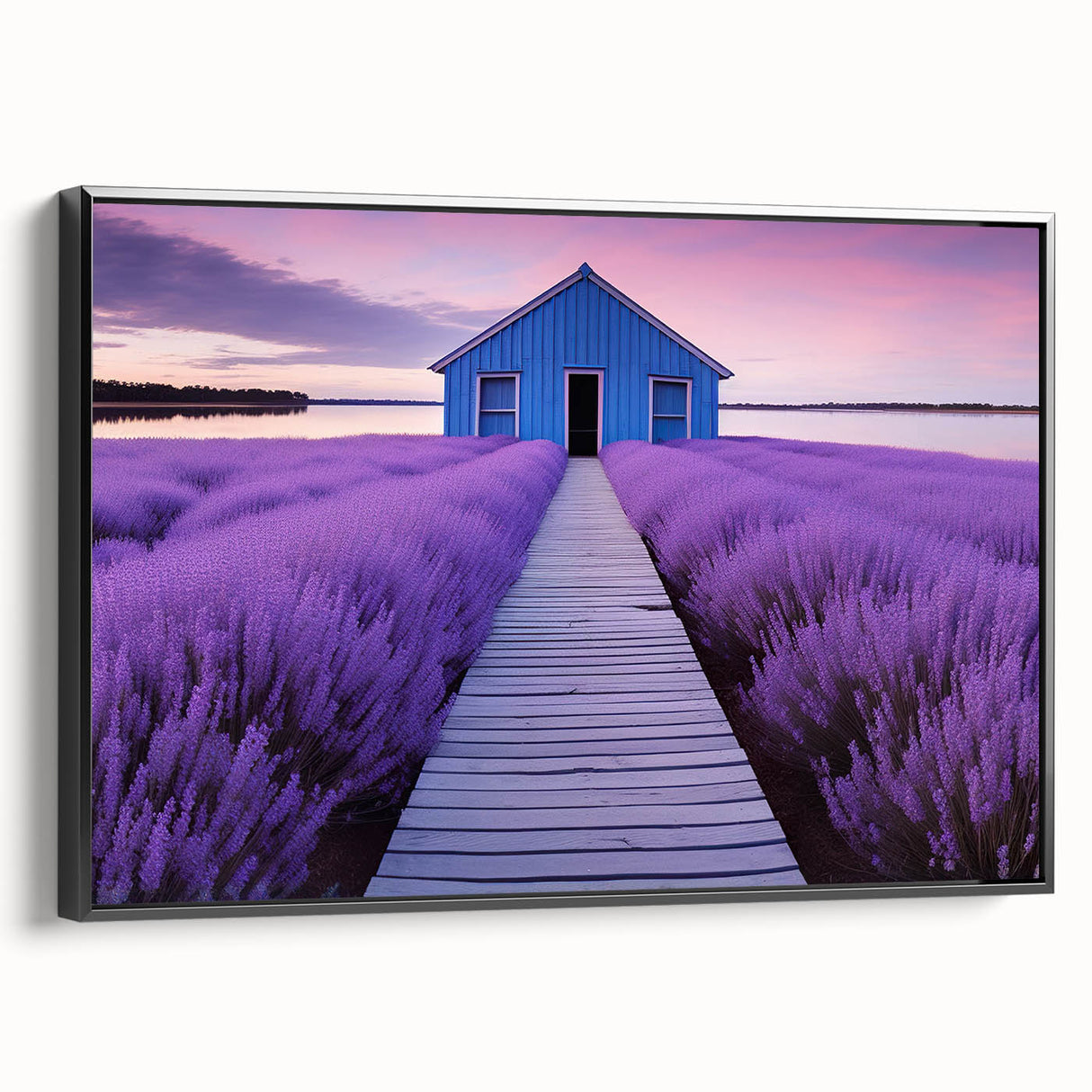 Black and white framed canvas featuring a vintage poster art style landscape of Perth, ideal for bedroom decor.