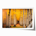 Extra large rolled print of Yukon scenery in muted earth tones, ideal for art wall in dining room.