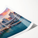 Extra large wall art featuring line art flowers in muted earth tones on a rolled canvas, ideal for large living room decor.